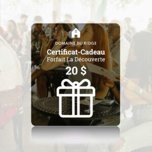 Certificat-cadeau <h6>Forfait La Découverte</h6>